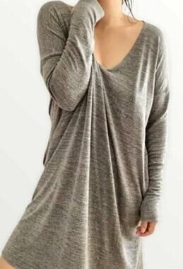 wilfred free grey dress Aritzia | Dresses | Cove In Space Dye Dark back: lace-up corset